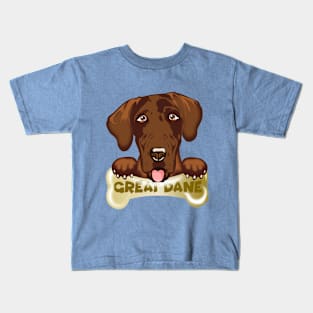 GREAT DANE TREATS Kids T-Shirt